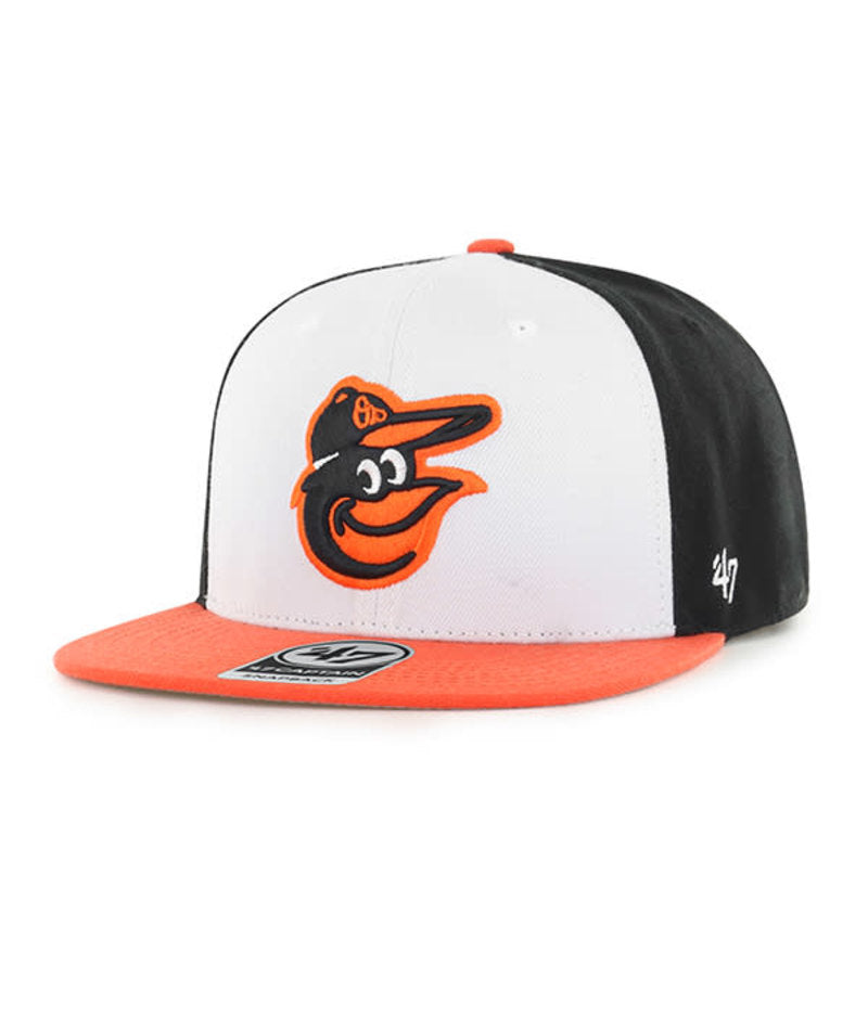 '47 Baltimore Orioles Home Patched Sure Shot Captian Snap Back Hat