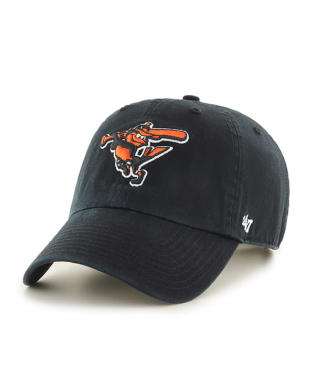 Baltimore Orioles '47 Batting Bird Clean Up Hat- Black