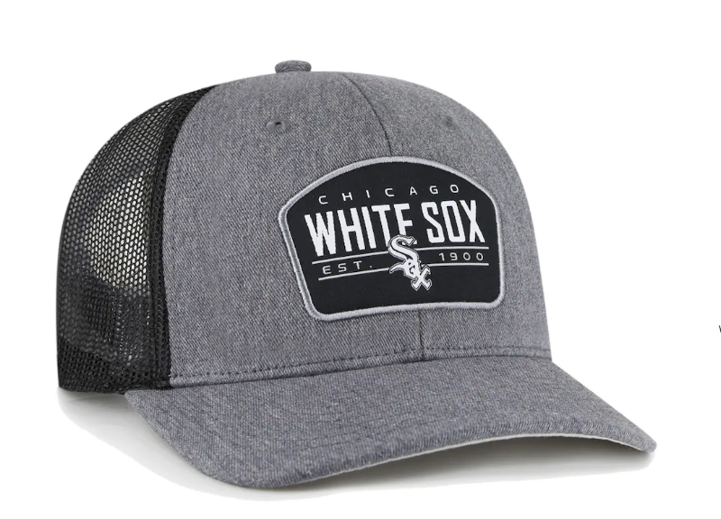 Chicago White Sox '47 Slate Trucker Snapback Hat - Charcoal