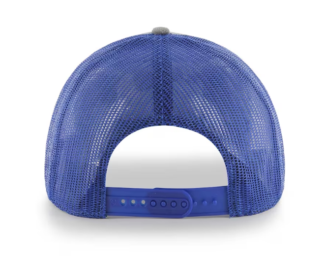 Los Angeles Dodgers '47 Slate Trucker Snapback Hat - Charcoal