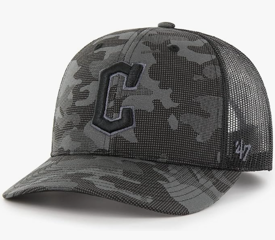 Cleveland Guardians '47 Brand Tonal Convoy Camo Trucker