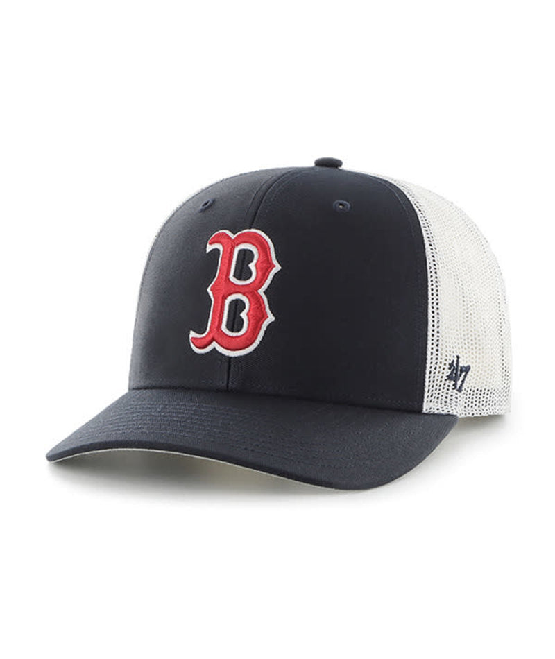 Boston Red Sox '47 Brand Mesh Trucker Snapback Hat