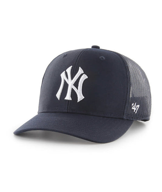 New York Yankees '47 Brand Mesh Trucker Snapback Hat