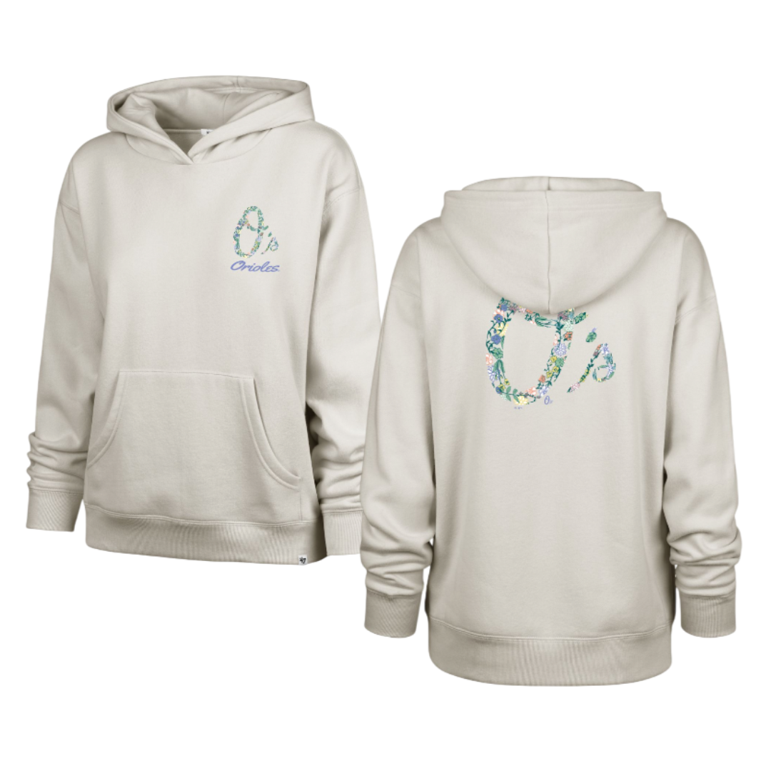 Baltimore Orioles '47 Women's Dune Full Bloom Noami Hoodie