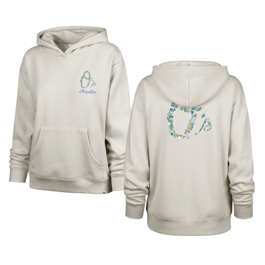 Baltimore Orioles '47 Women's Dune Full Bloom Noami Hoodie