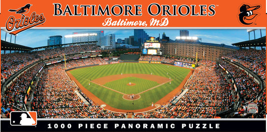 Baltimore Orioles Camden Yards Master Pieces 1000 Piece Panoramic Jigzaw Puzzle