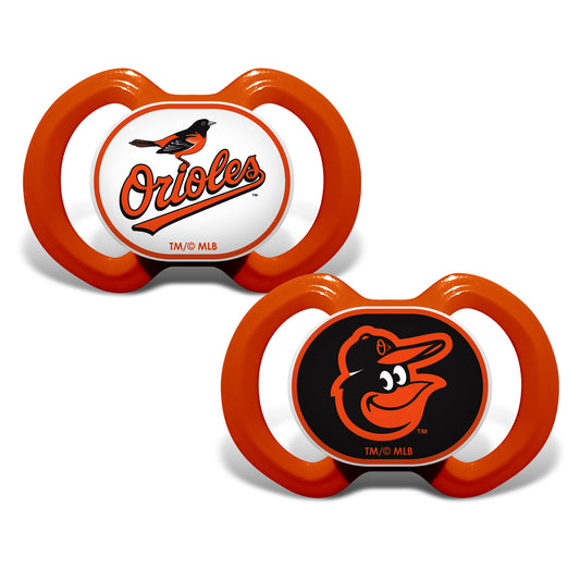 Baltimore Orioles Baby Fanatic 2 Pack Pacifiers
