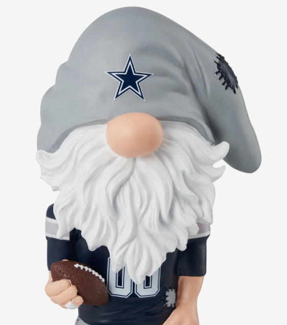 Dallas Cowboys FOCO Game Day Bobble Head Gnome