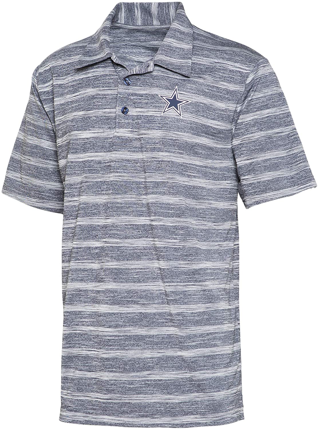 Dallas Cowboys Lorimar Polo Men's Polo Shirt - Blue / Gray