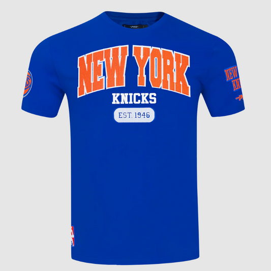 New York Knicks Pro Standard City Arch T-Shirt - Royal Blue