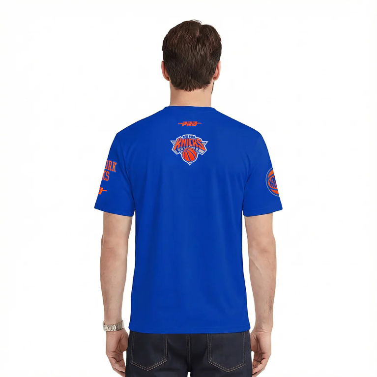 New York Knicks Pro Standard City Arch T-Shirt - Royal Blue