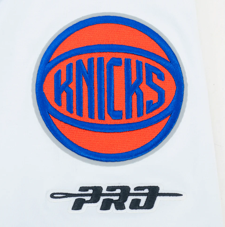 New York Knicks Pro Standard Letterman T-shirt- White