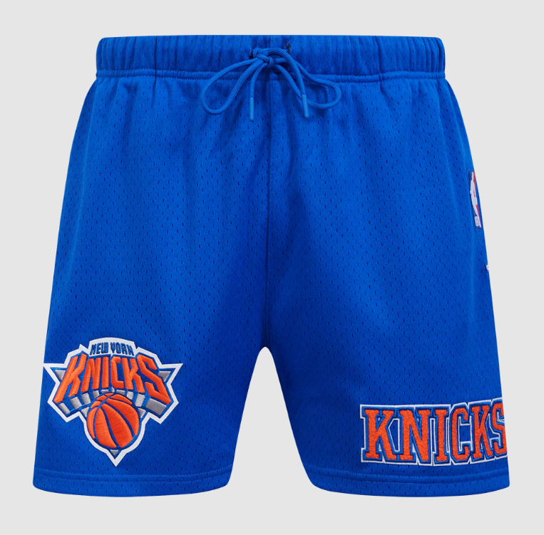 New York Knicks Pro Standard Souvenir Mesh Men's Shorts-Blue