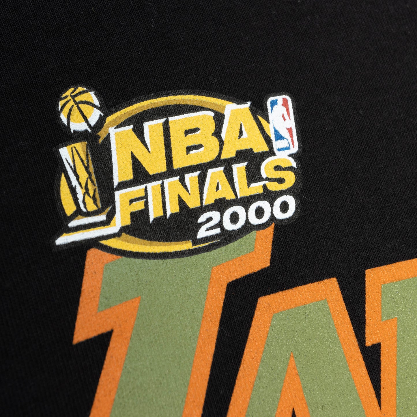 Los Angeles Lakers Mitchell & Ness # 32 Magic Johnson Flight Script Player T-shirt