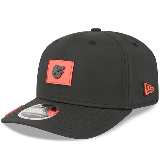 Baltimore Orioles New Era 2026 Clubhouse 9SEVENTY Adjustable Hat - Black
