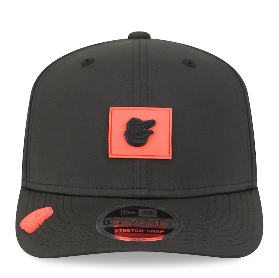 Baltimore Orioles New Era 2026 Clubhouse 9SEVENTY Adjustable Hat - Black