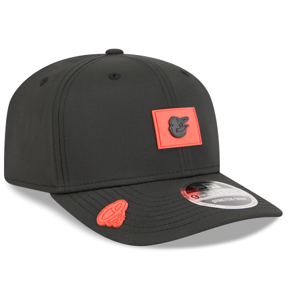 Baltimore Orioles New Era 2026 Clubhouse 9SEVENTY Adjustable Hat - Black