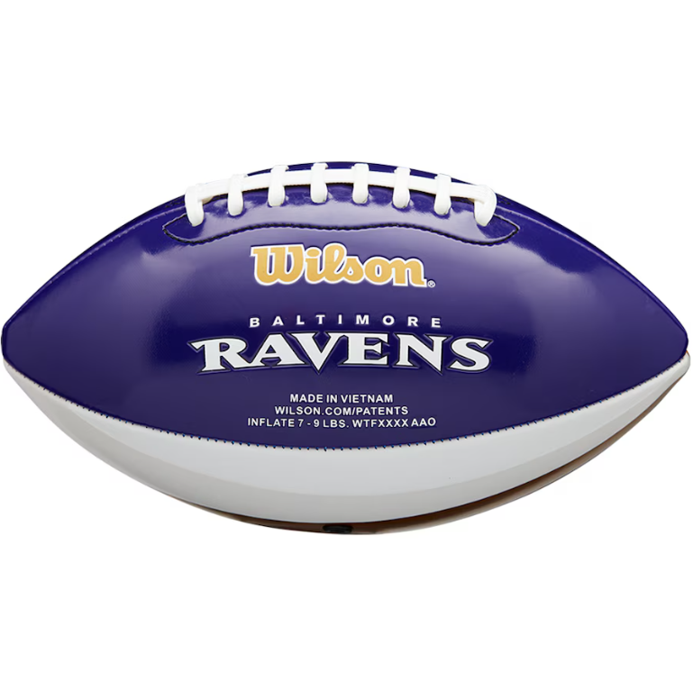 Baltimore Ravens Wilson Mini Team Peewee Debossed Football