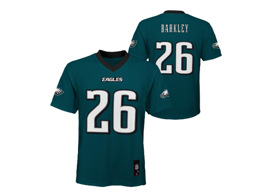 Philadelphia Eagles Outerstuff #26 Saquon Barkley Youth Mid Tier Green Jersey