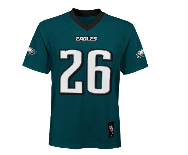 Philadelphia Eagles Outerstuff #26 Saquon Barkley Youth Mid Tier Green Jersey