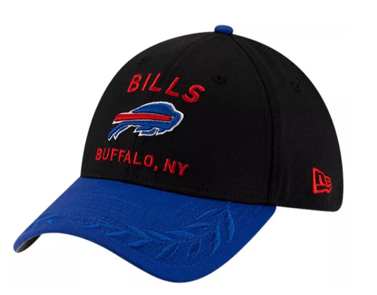 Buffalo Bills New Era 2025 Draft 39THIRTY Flex Hat -Blue/Black