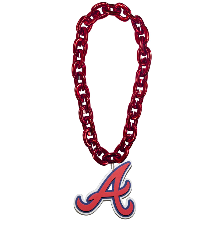 Atlanta Braves FanFave Home Run Fan Chain -Red