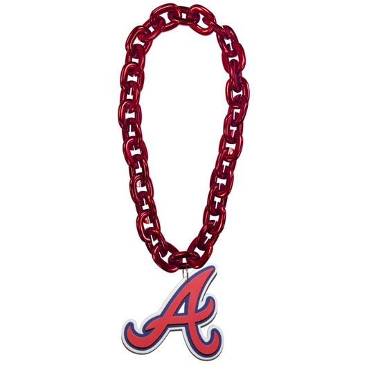 Atlanta Braves FanFave Home Run Fan Chain -Red