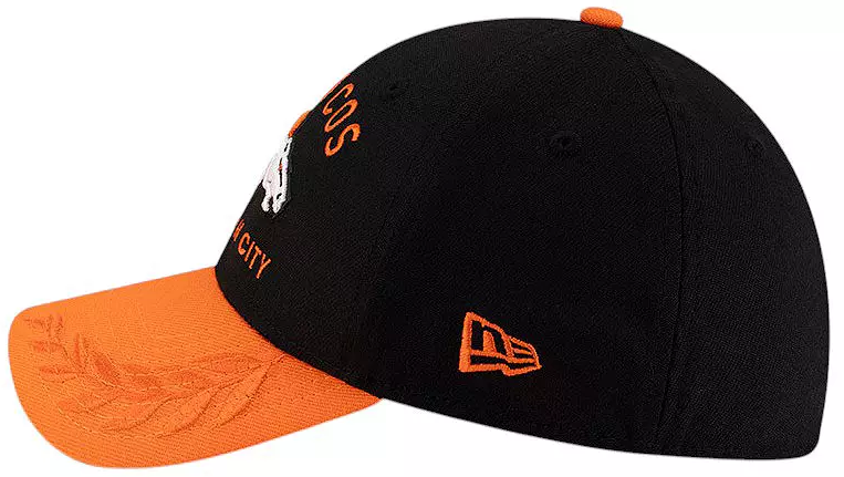 Denver Broncos New Era 2025 Draft 39THIRTY Flex Hat -Orange/Black