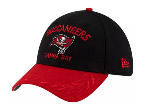Tampa Bay Buccaneers New Era 2025 Draft 39THIRTY Flex Hat -Red/Black