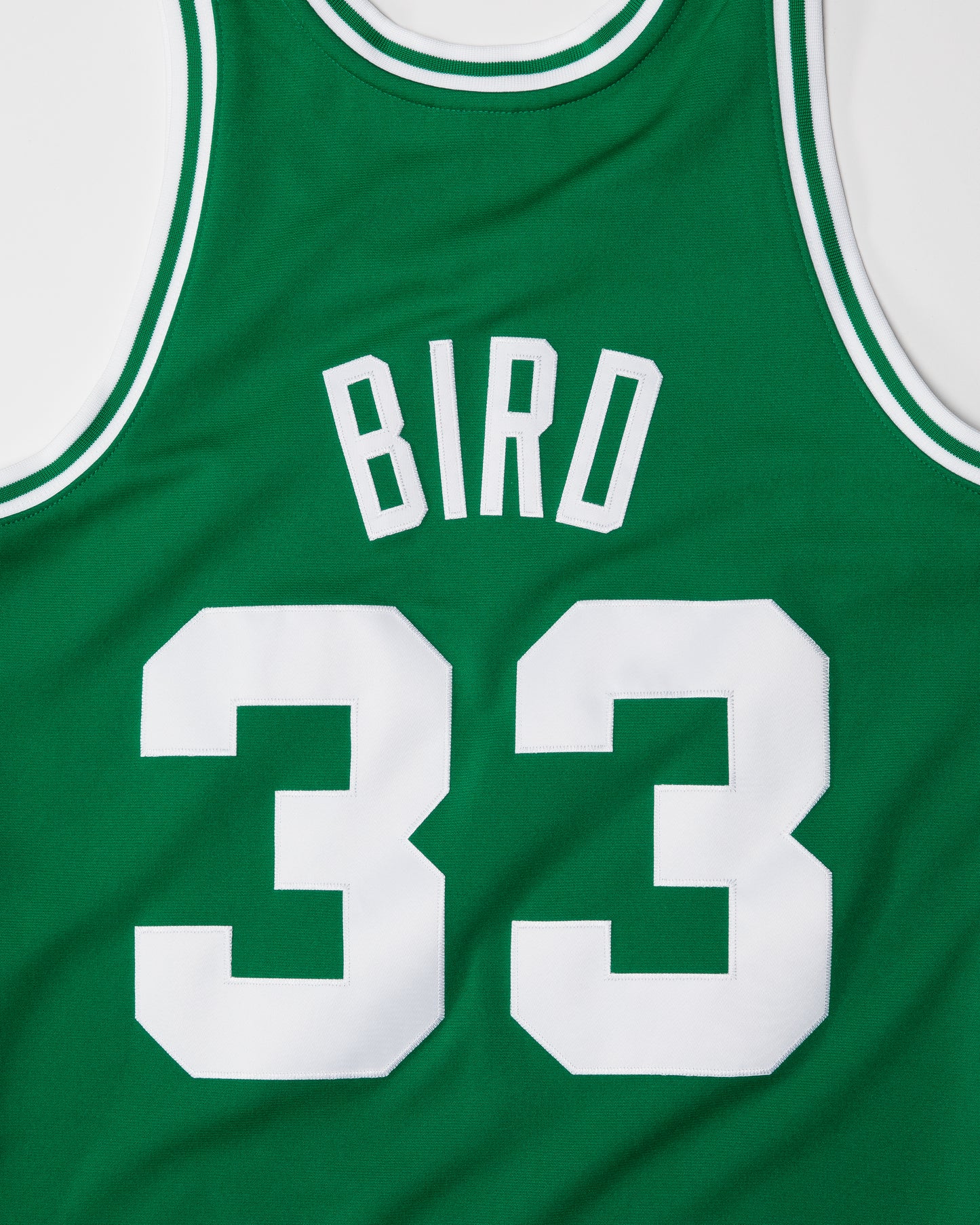 Boston Celtics Mitchell & Ness # 33 Larry Bird Green 1985-86 Hardwood Classics Authentic Jersey