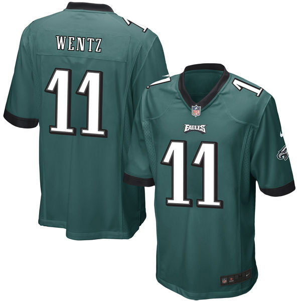 Philadelphia Eagles #11 Carson Wentz Youth Jersey - Green