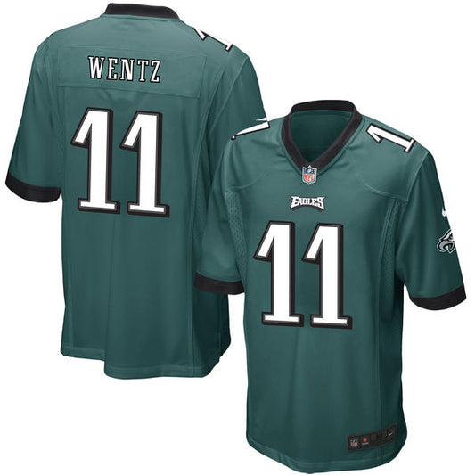 Philadelphia Eagles #11 Carson Wentz Youth Jersey - Green