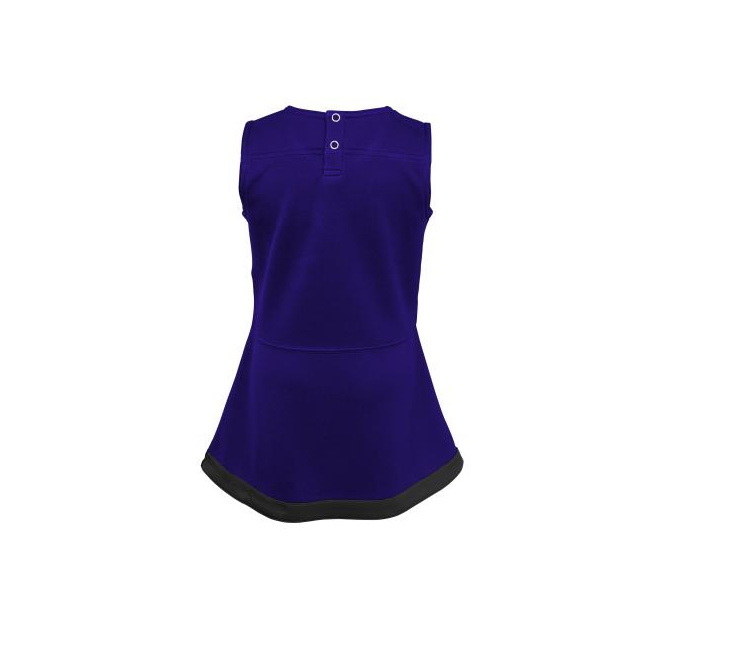 Baltimore Ravens Outerstuff Pre-School Kids Spirit Cheer Two-Piece Cheerleader Set with Bloomers