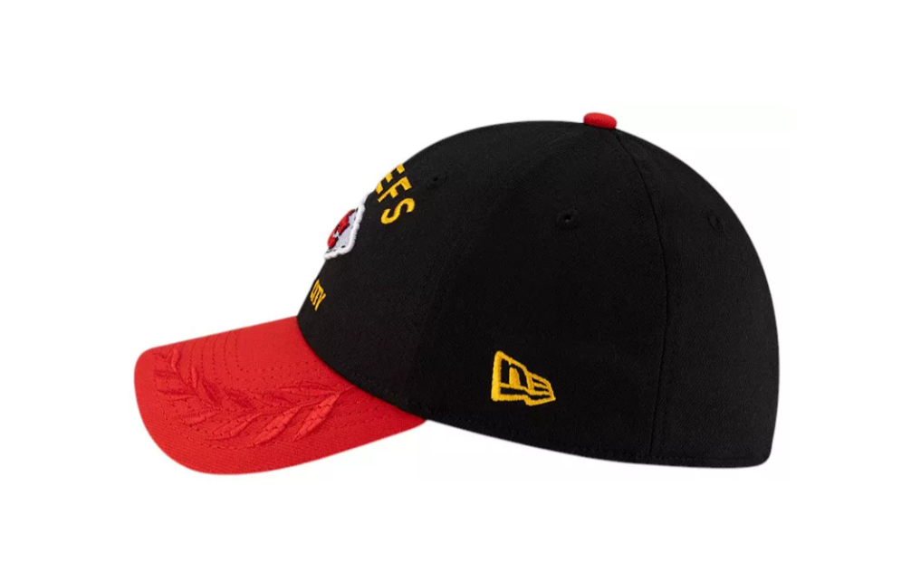 Kansas City Chiefs New Era 2025 Draft 39THIRTY Flex Hat -Red/Black