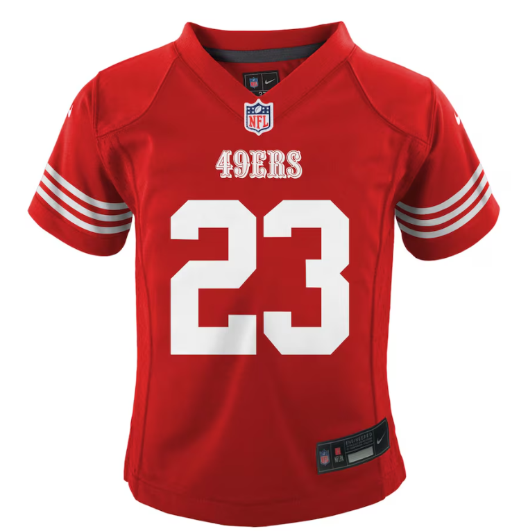 Christian McCaffrey San Francisco 49ers Nike Toddler Game Jersey - Scarlet