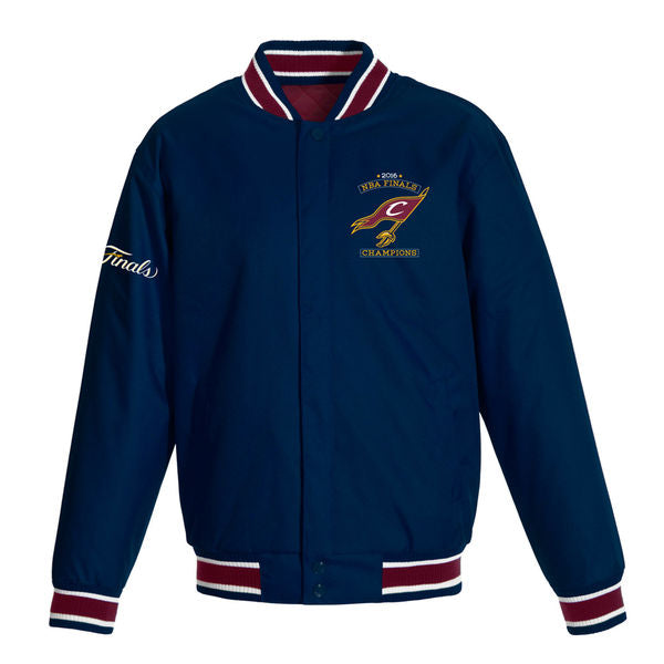 Cleveland Cavaliers JH Design 2016 NBA Finals Champions Polytwill Jacket - Blue