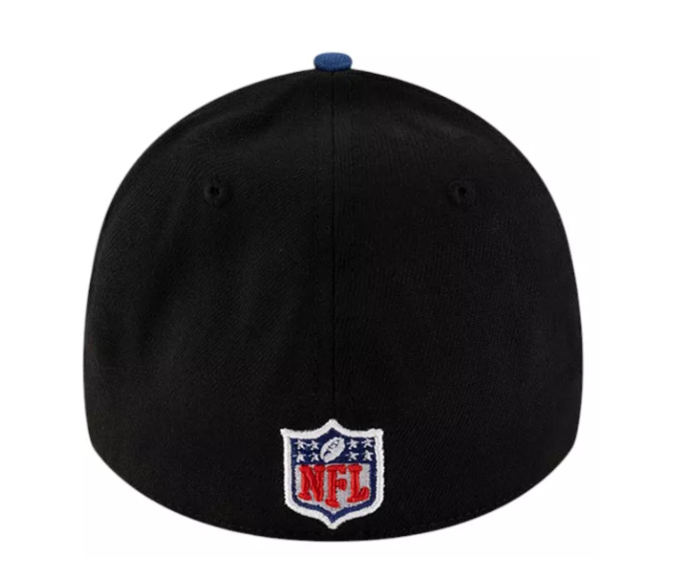 Indianapolis Colts New Era 2025 Draft 39THIRTY Flex Hat -Blue/Black
