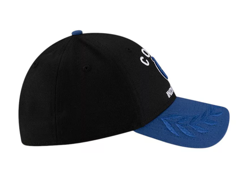 Indianapolis Colts New Era 2025 Draft 39THIRTY Flex Hat -Blue/Black