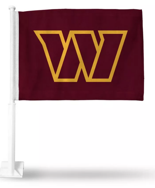 Washington Commanders Wincraft Team Logo Car Flags