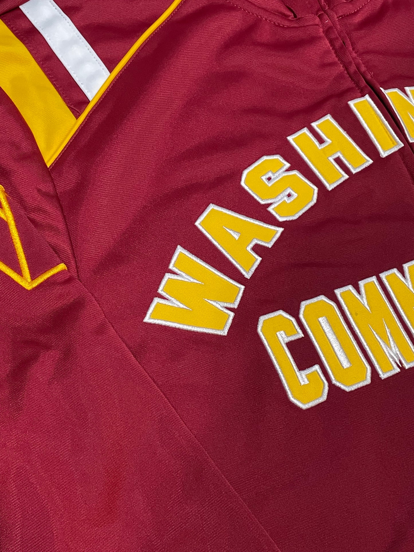 Washington Commanders G-III Pinch Hitter Track Jacket -Burgandy