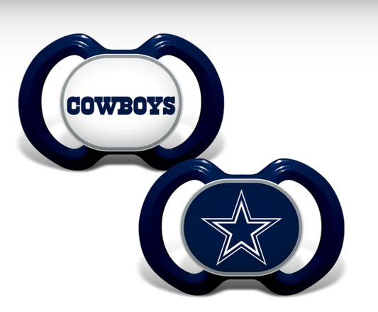 Dallas Cowboys Baby Fanatic 2 Pack Pacifiers