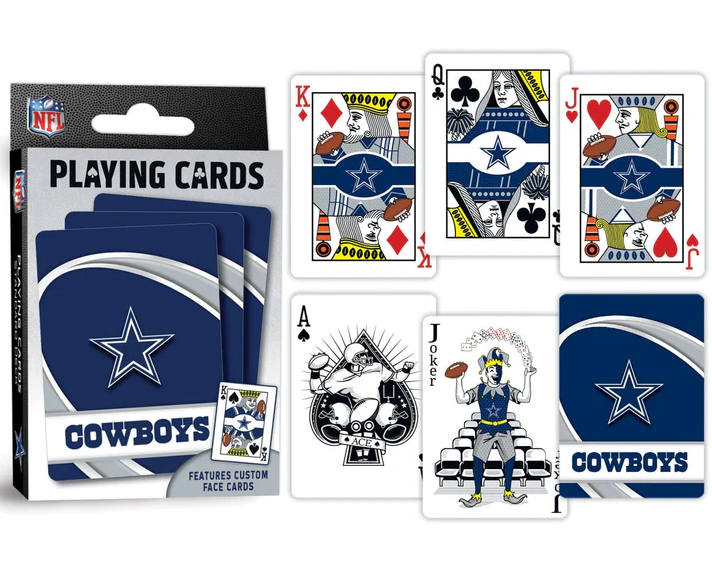 Dallas Cowboys MasterPieces Playing Cards 54-Card Deck