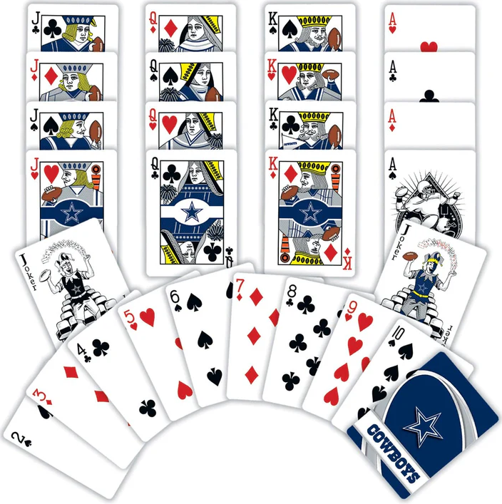 Dallas Cowboys MasterPieces Playing Cards 54-Card Deck