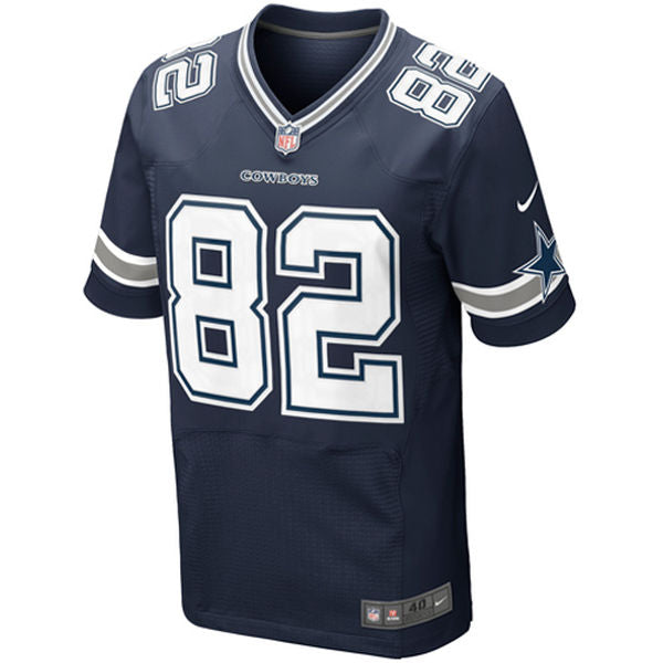 Dallas Cowboys #82 Jason Witten Elite Auth Mens Jersey - Navy