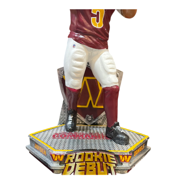 Washington Commanders FOCO Jayden Daniels Rookie Debut 2024 Bobblehead