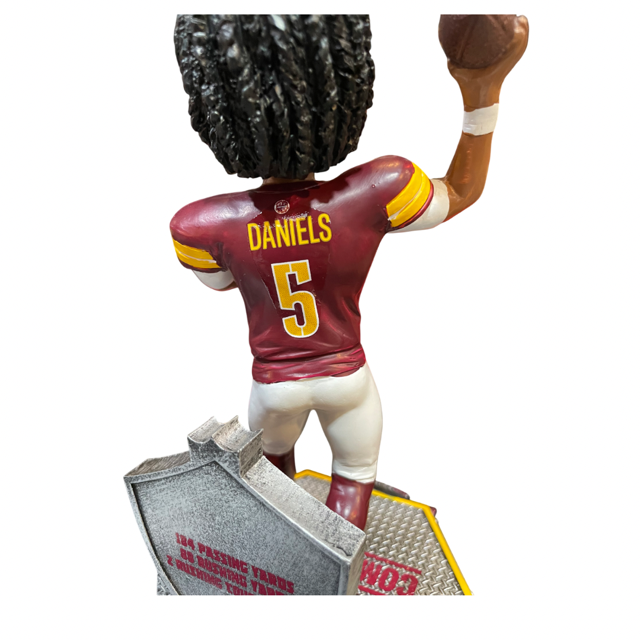 Washington Commanders FOCO Jayden Daniels Rookie Debut 2024 Bobblehead