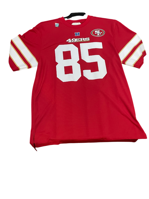San Francisco 49ers #85 Vernon Davis Hashmark Player Jersey