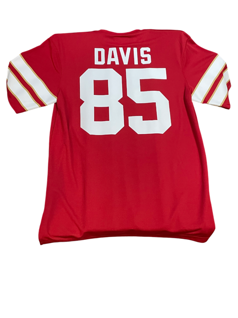 San Francisco 49ers #85 Vernon Davis Hashmark Player Jersey