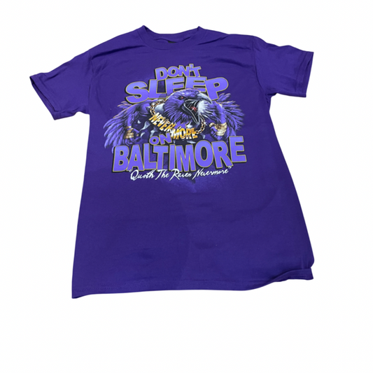 Don't Sleep On Blatimore T-Shirt - Purple