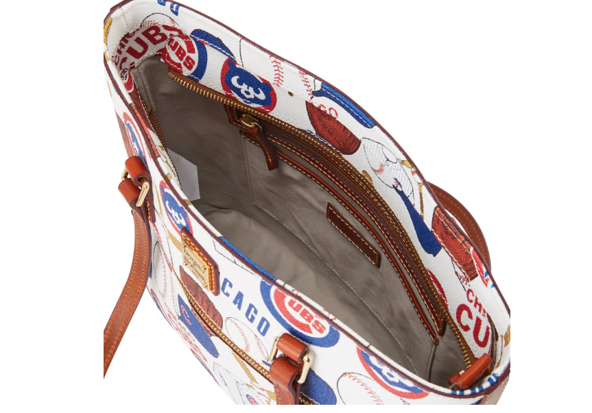 Chicago Cubs Dooney & Bourke Zip Shopper Purse
